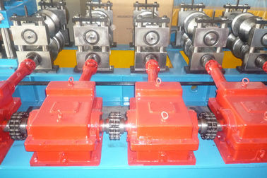 CNC Guardrail Beam Rolling Forming Machine 45 tims/min For Crash Barrier