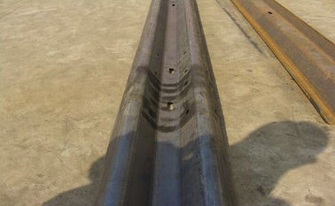 CNC Guardrail Beam Rolling Forming Machine 45 tims/min For Crash Barrier
