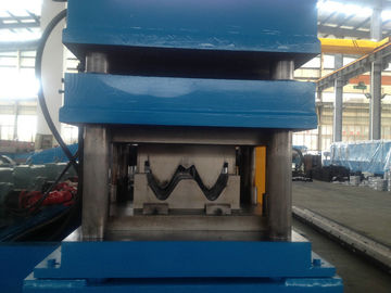 CNC Guardrail Beam Rolling Forming Machine 45 tims/min For Crash Barrier