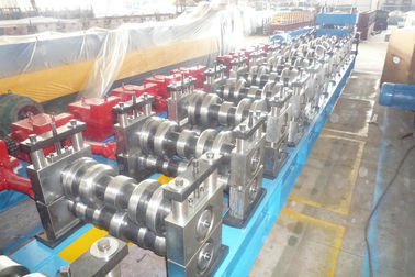 CNC Guardrail Beam Rolling Forming Machine 45 tims/min For Crash Barrier